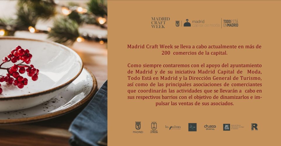 Madrid Craft Week – 11 al 20 de Noviembre de 2022 (2)